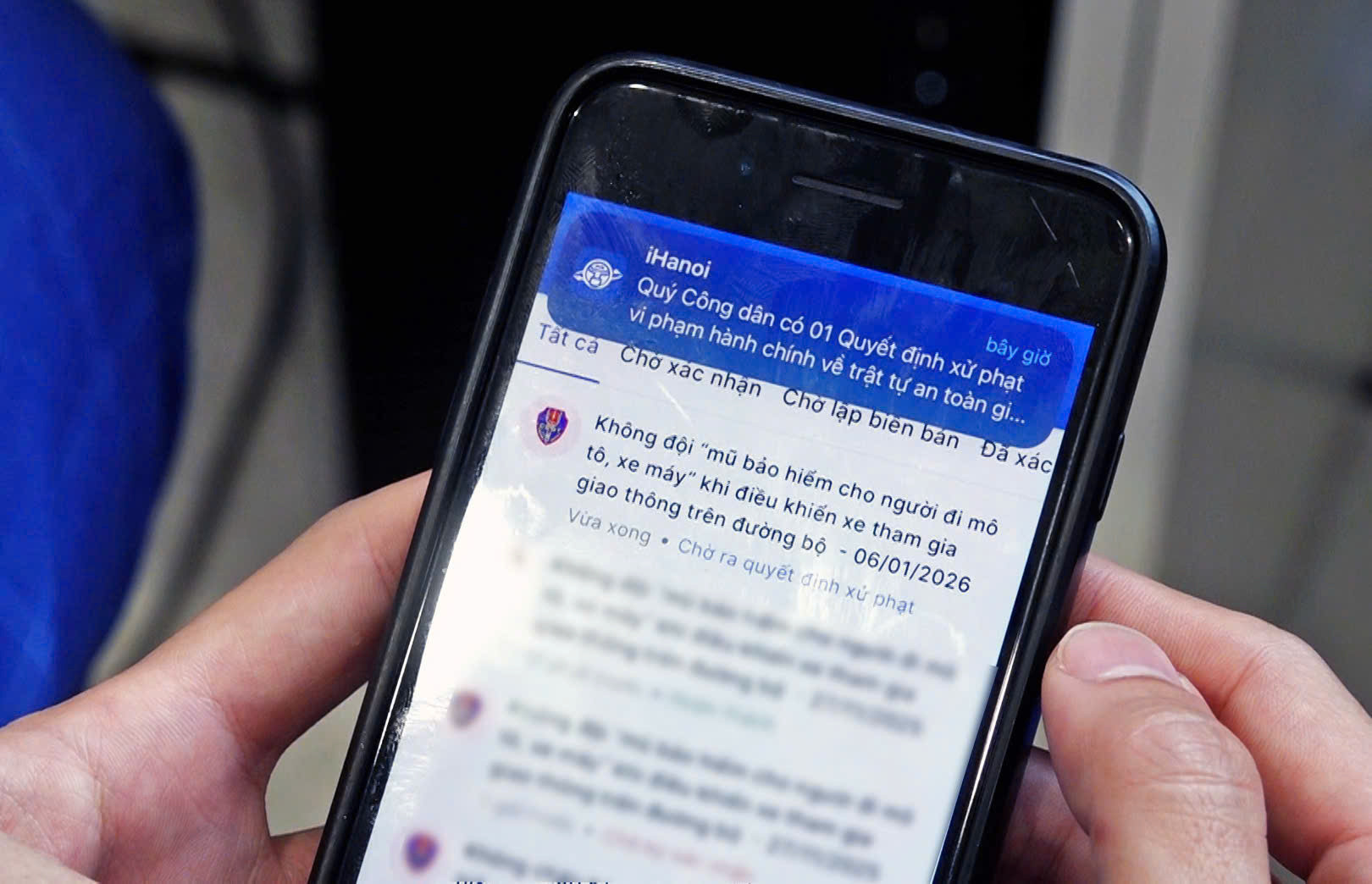 Người dân có thể theo dõi thông tin, nộp phạt nguội nhanh chóng qua app iHanoi - Ảnh 5.