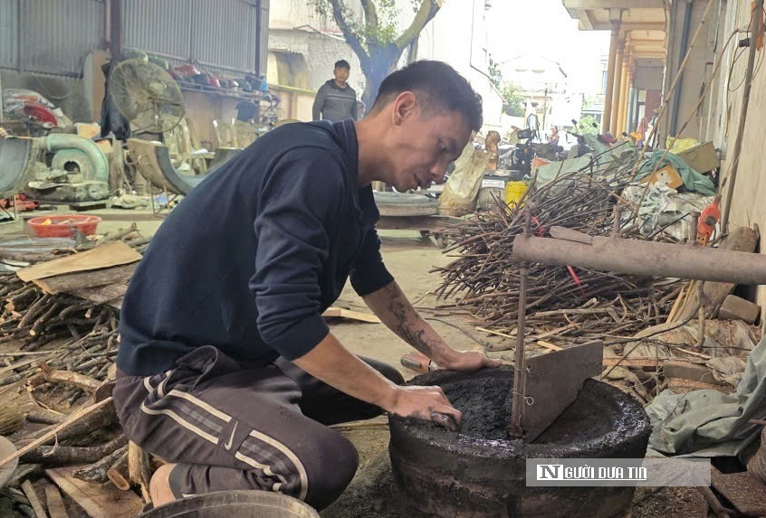 Về làng Trà Đông nơi có chiếc trống đồng lớn nhất Việt Nam dịp cận Tết- Ảnh 3.