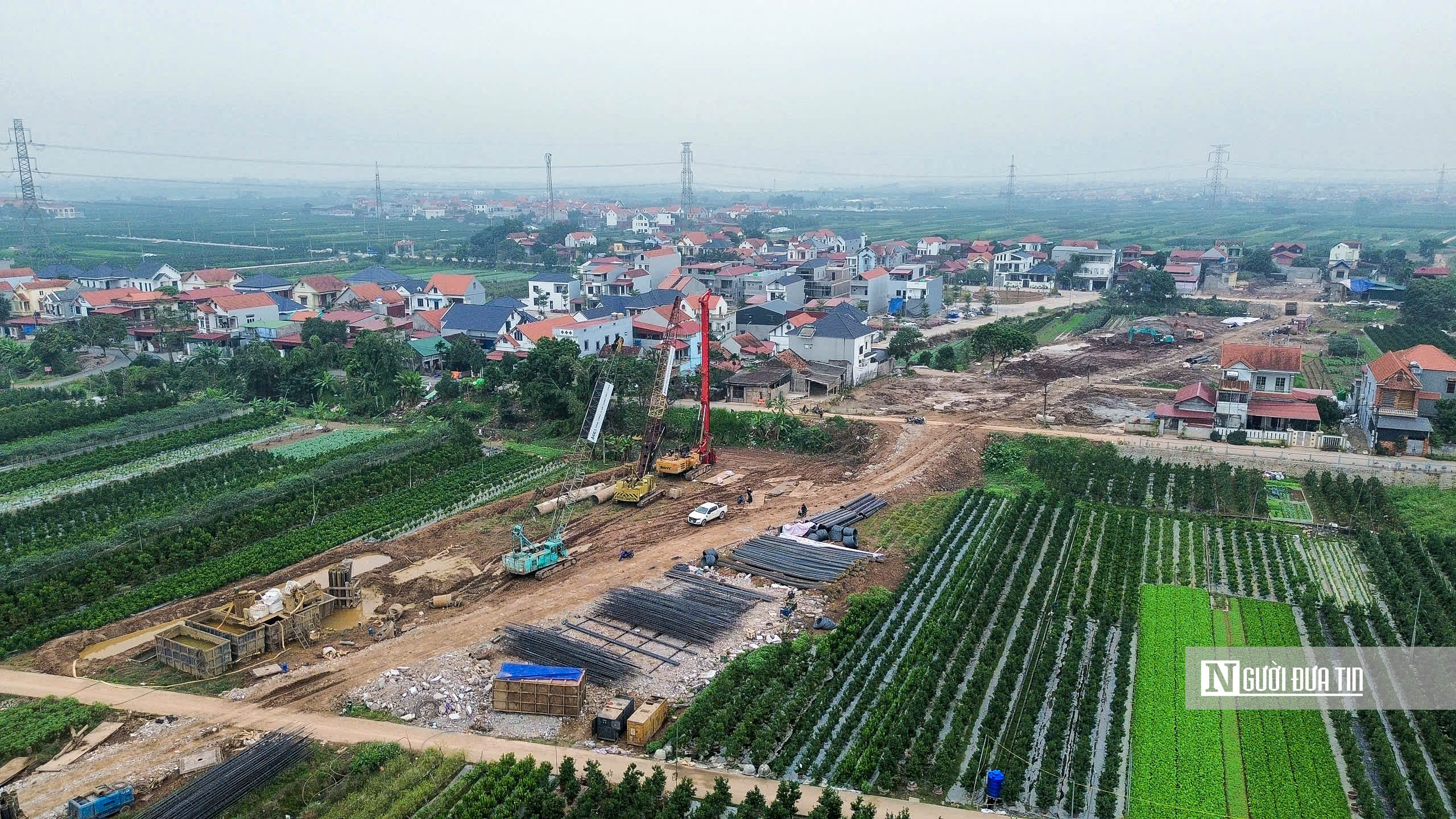 Hà Nội: Cận cảnh thi công 7 cây cầu vuợt sông Hồng - Ảnh 6.