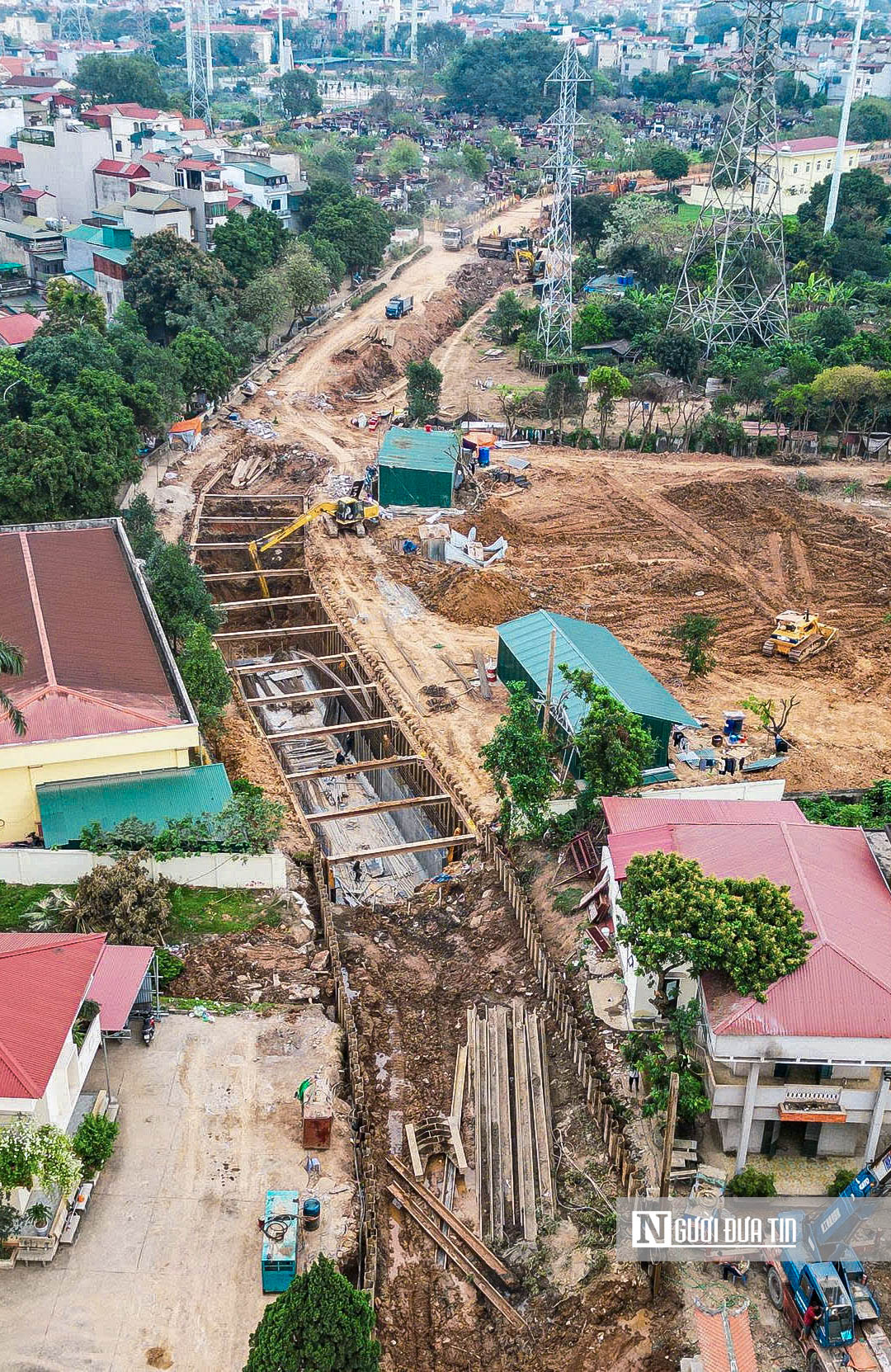 Cận cảnh công trình chống ngập khẩn cấp trị giá gần 1.000 tỷ đồng ở Hà Nội- Ảnh 4.